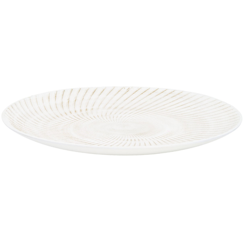 Decorative Wooden Tray White Image 3