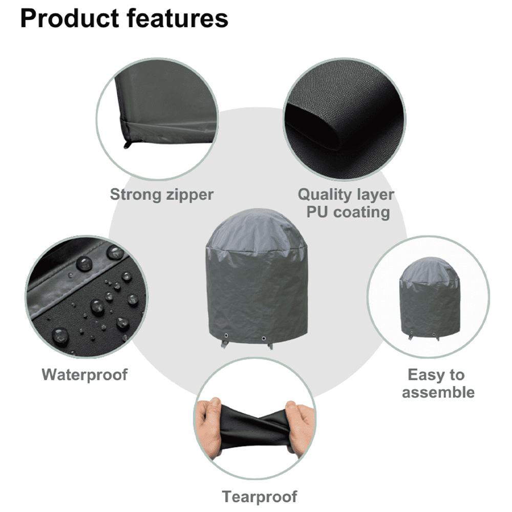 Home Source Duracover Kettle BBQ Cover Image 4