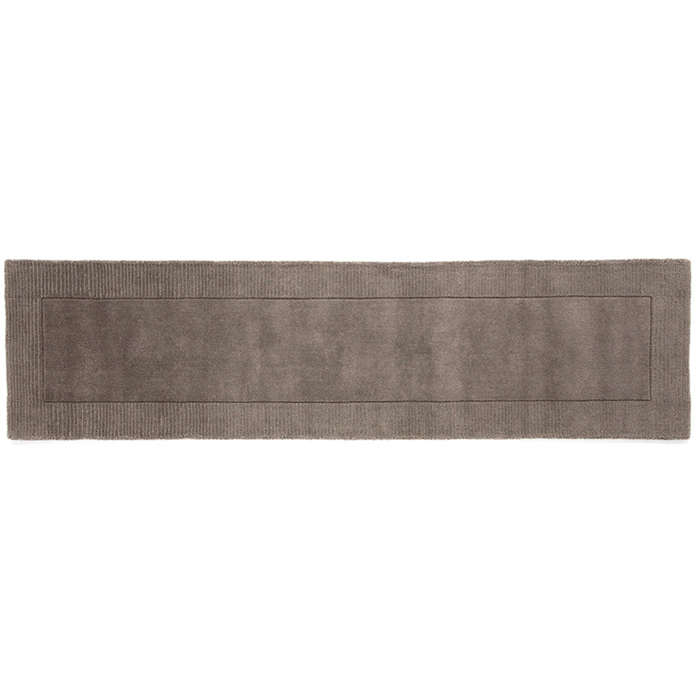 Esme Grey Wool Runner 60 x 230cm Image 1