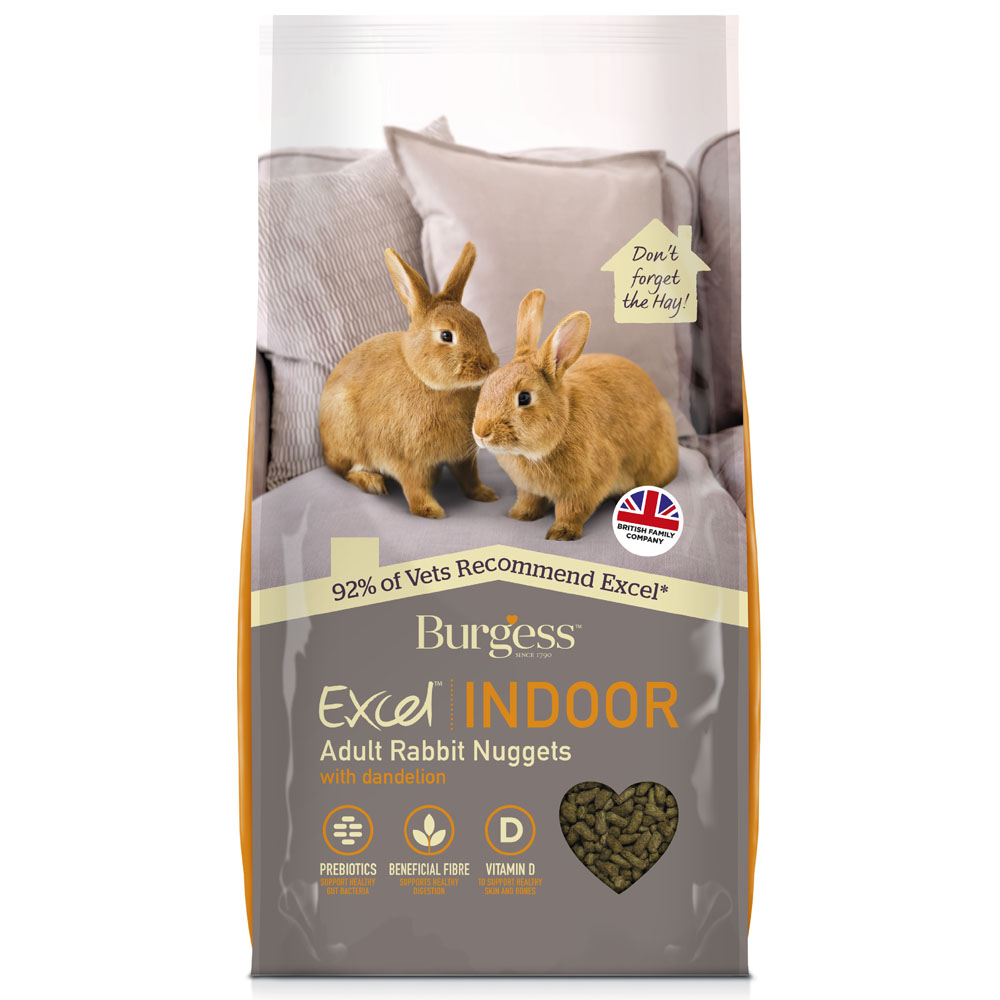 Burgess Excel Indoor Rabbit 1.5kg Image 1