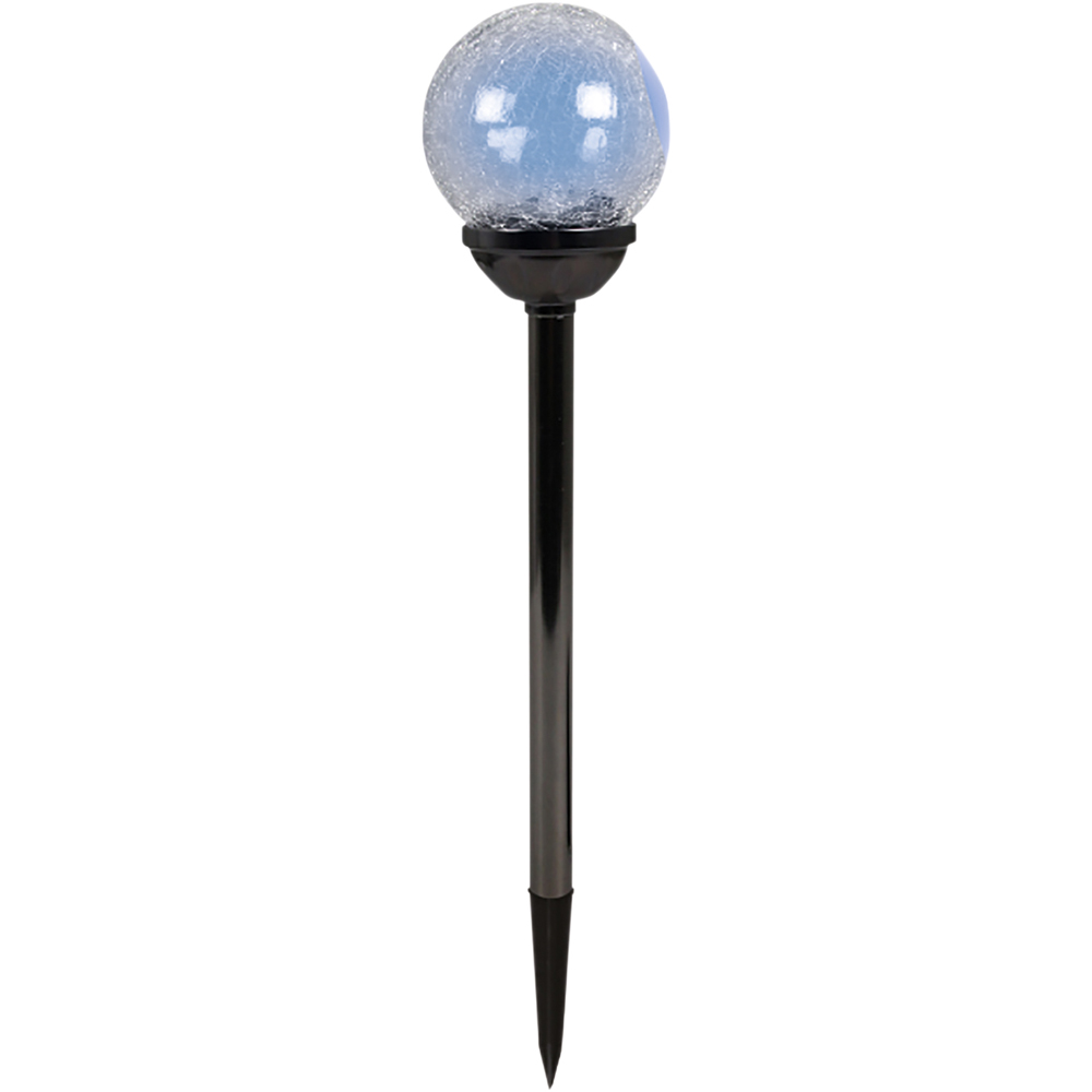 Luxform Palma Black Pearl LED Solar Garden Spike Light Image 2