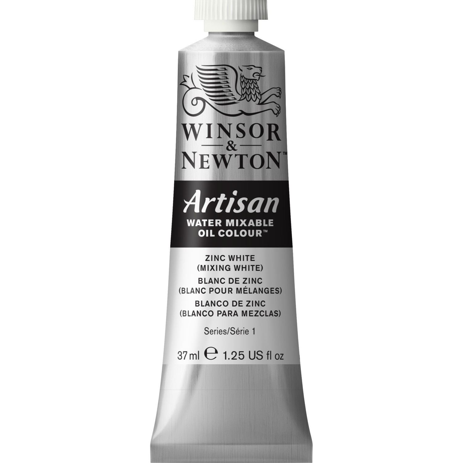 Winsor and Newton 37ml Artisan Mixable Oil Paint - Zinc White Image 1