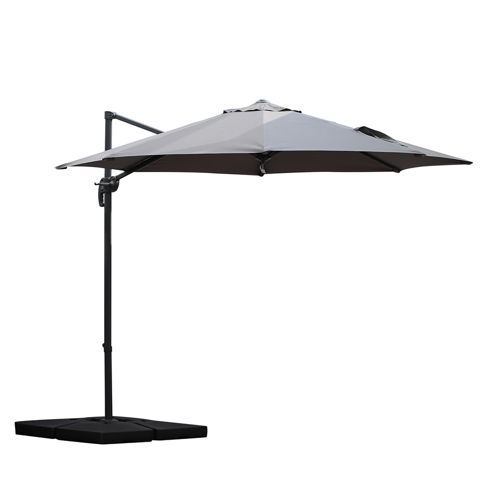 Outsunny 4 Piece Sand Water Portable Parasol Base Image 2