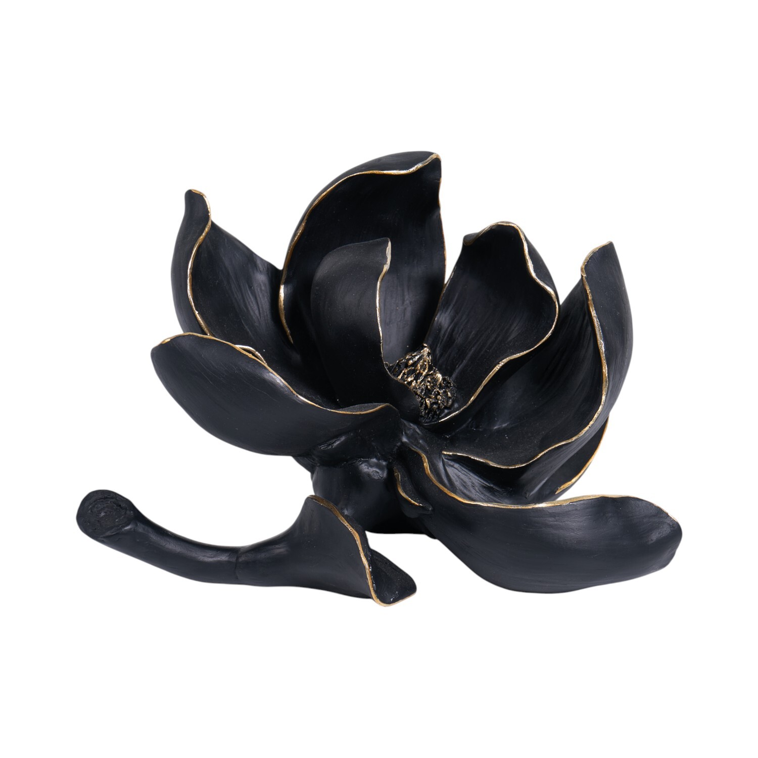 Black Magnolia Ornament Image 1