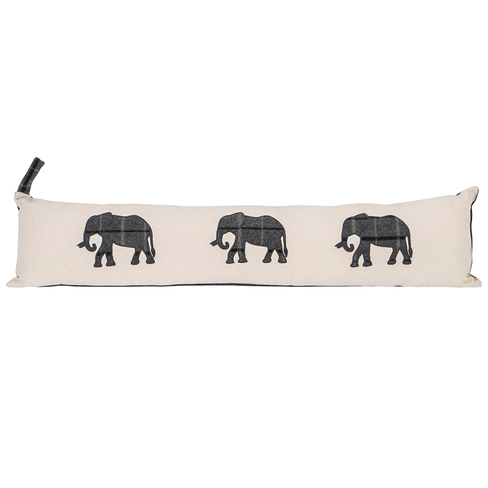 Divante Charcoal Elephant Draught Excluder Image 1
