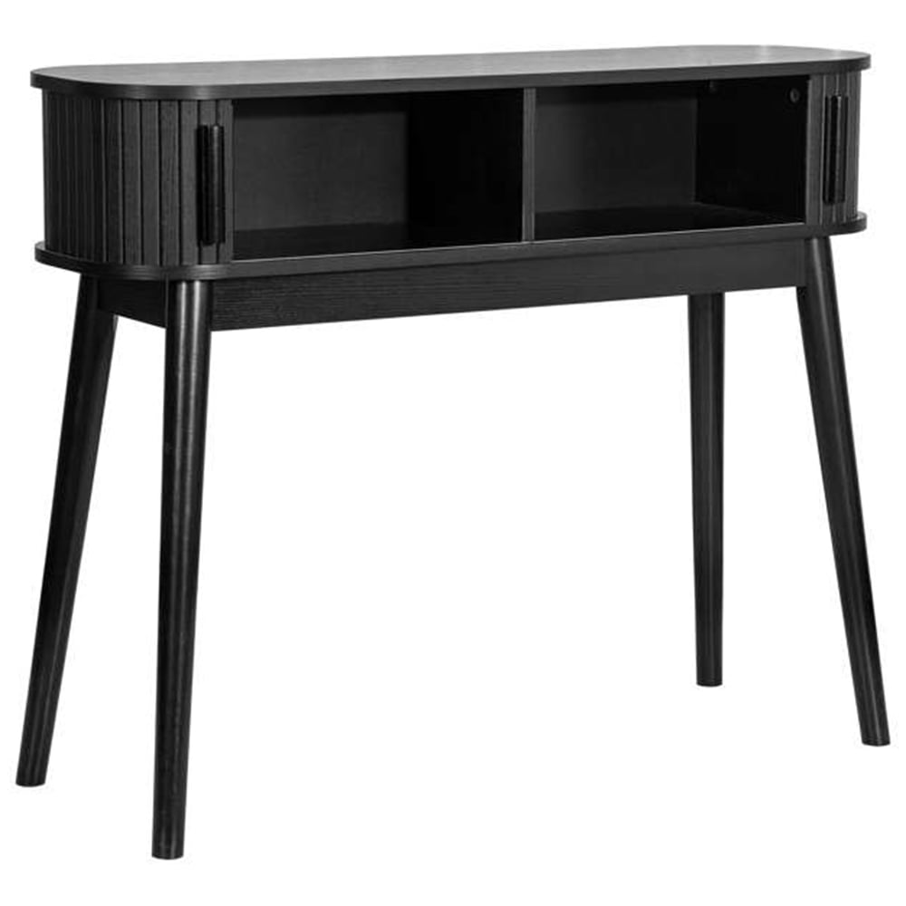 Birlea Axel Black Console Table Image 4