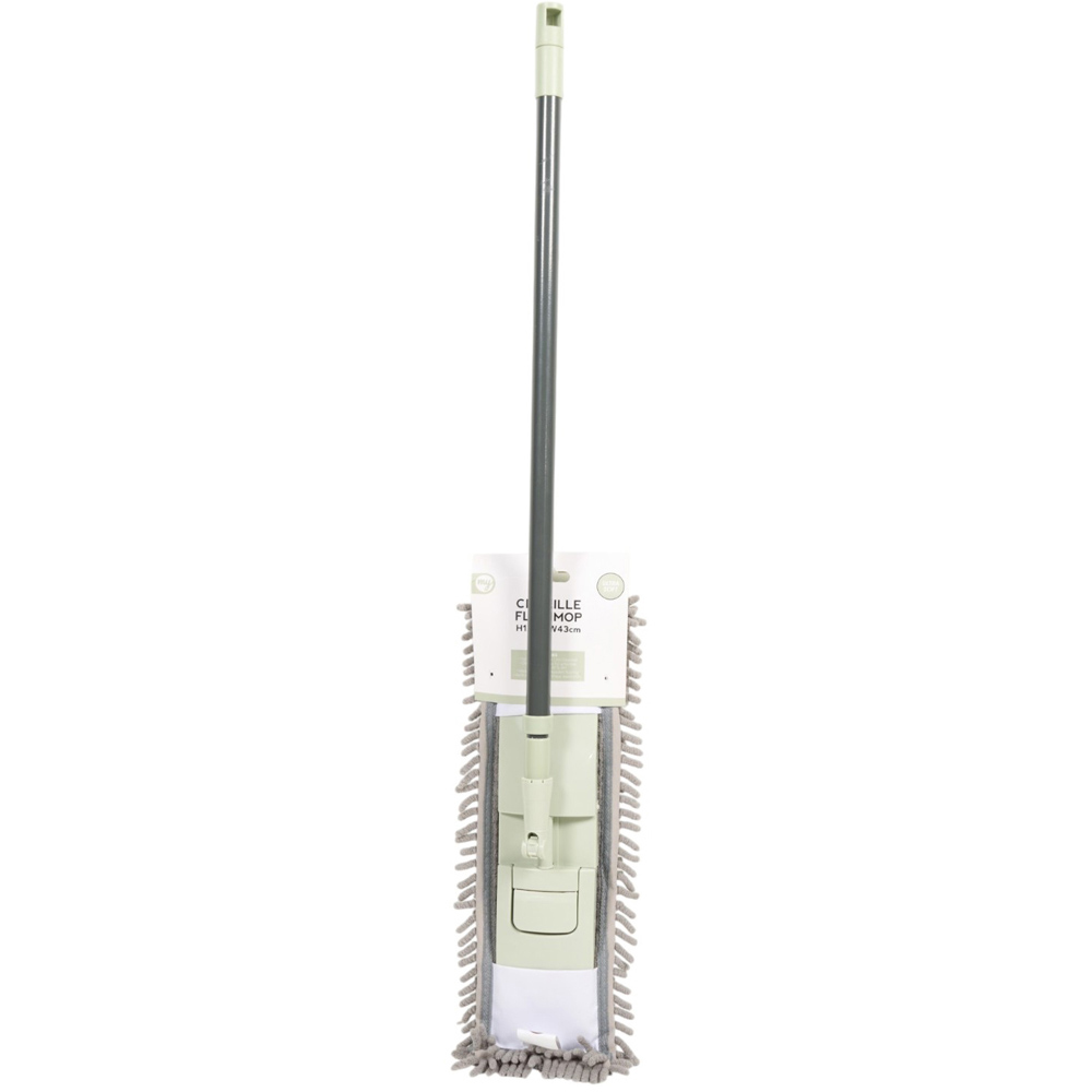 My Home Sage Chenille Flat Mop Image 5