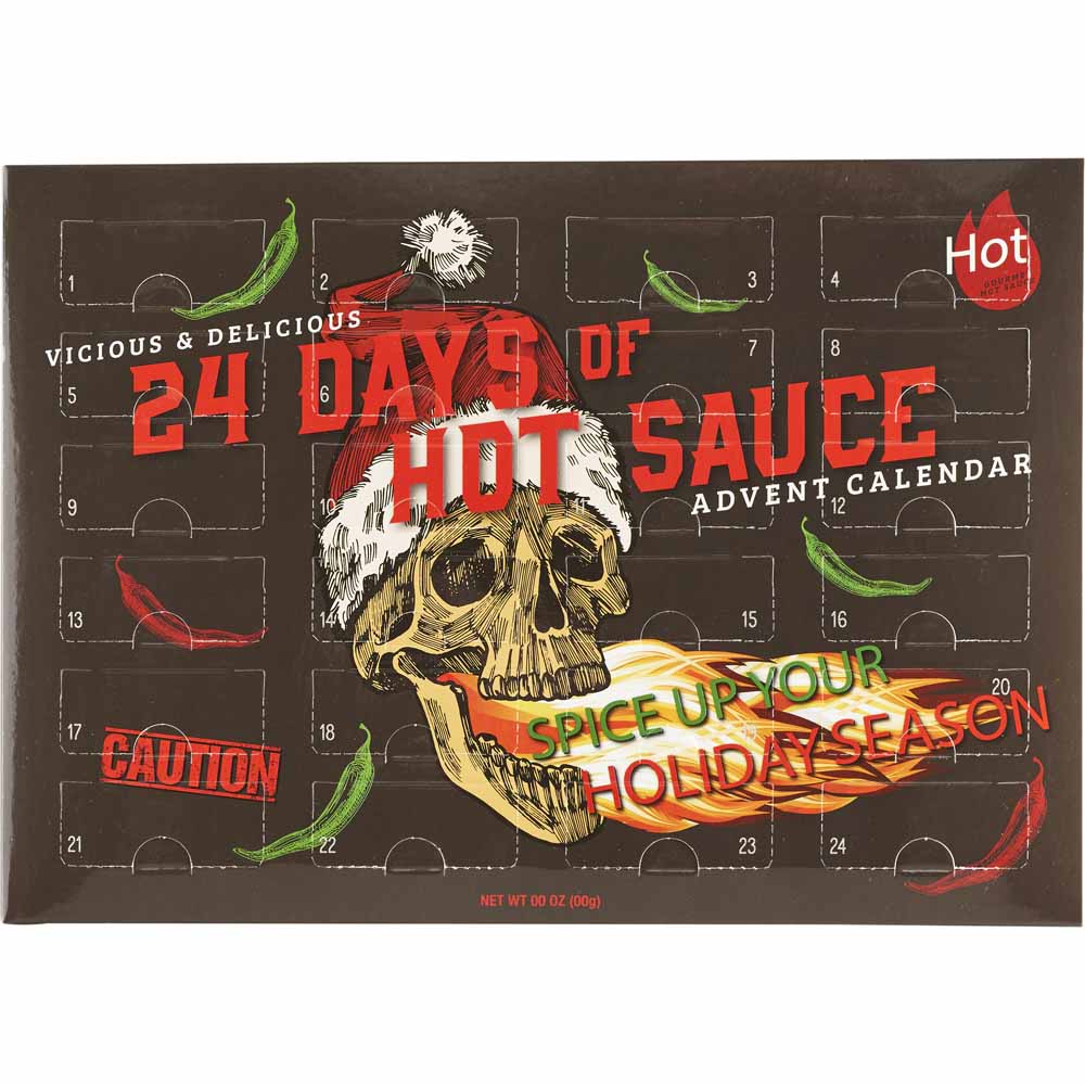 Wilko 24 Days of Hot Sauce Advent Calendar Image 1