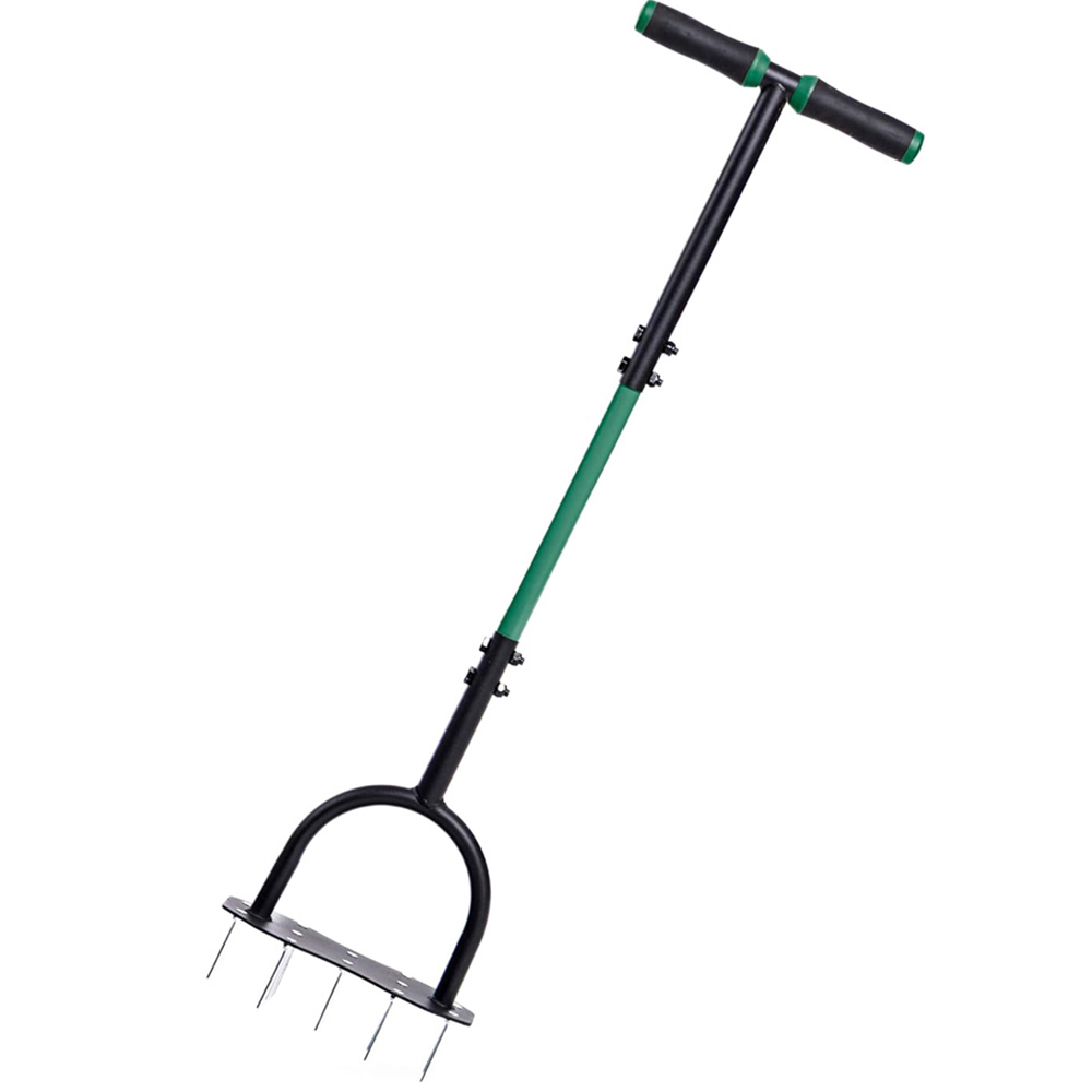 Garden Gear Long Handle Lawn Aerating Tool Image 1