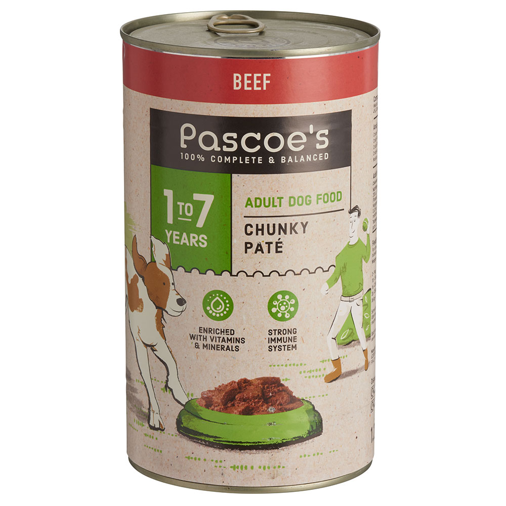 Pascoes Beef Dog Food 1.23kg Image 1