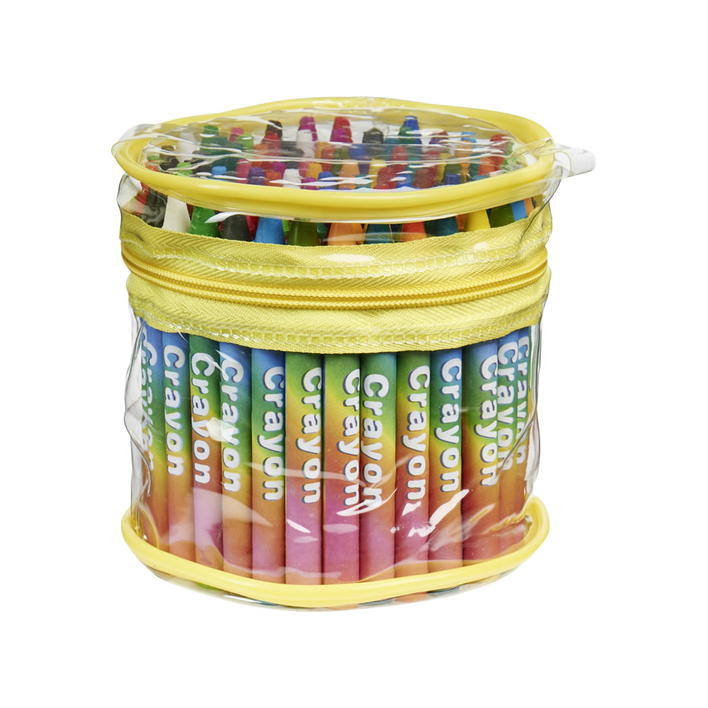 Wilko Wax Crayons 100 pack Image