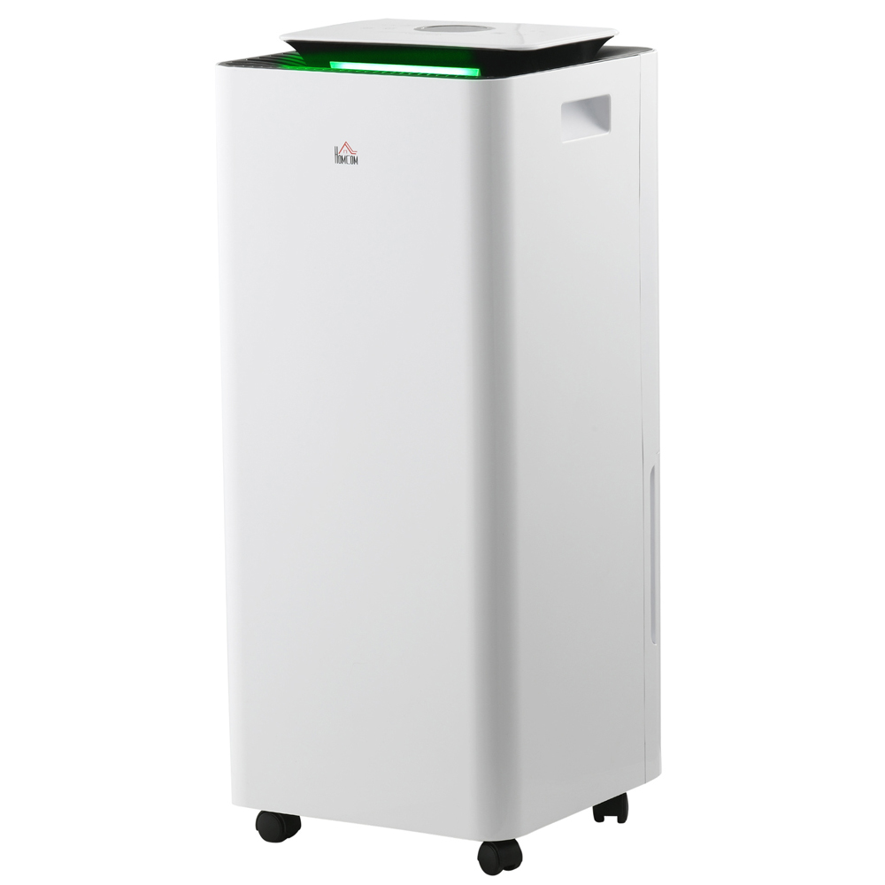 Portland White Portable Dehumidifier with Air Purifier 16L Per Day Image 1