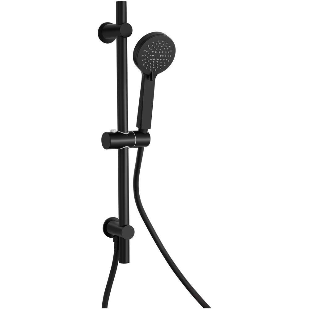 Bathstore Azure Matt Black Thermostatic Shower Valve Kit Image 4