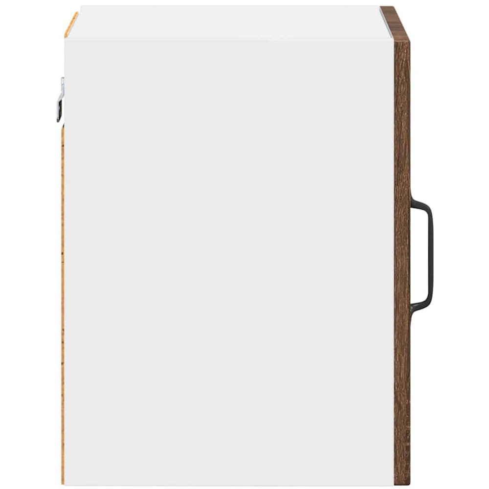 vidaXL Kalmar Single Door Brown Oak Wall Mounted Kitchen Cabinet Set of 2 Image 7