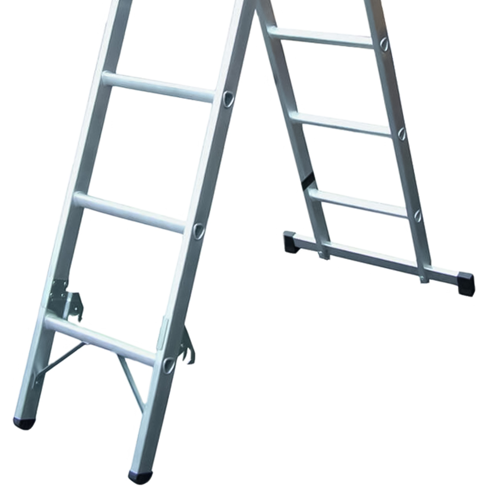 Lyte Ladders & Towers EN131-2 Professional 2 Section 12 Rung 3 Way Ladder Image 3