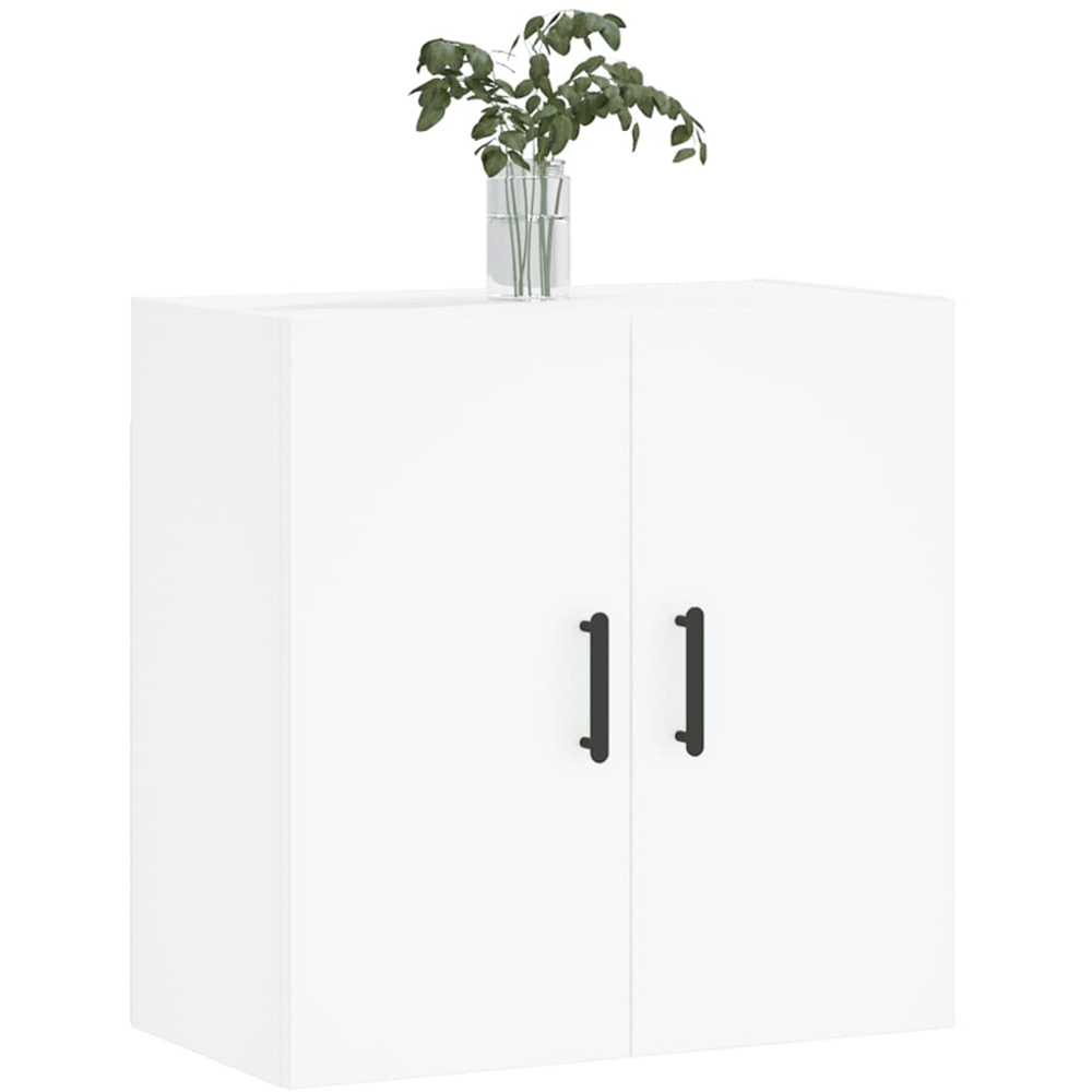 vidaXL 2 Door White Wall Cabinet Image 3