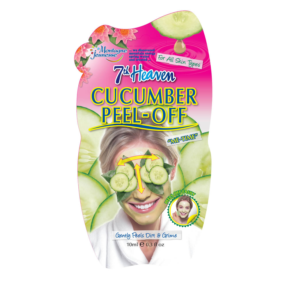 Montagne Jeunesse 7th Heaven Cucumber Peel Off Face Mask Image