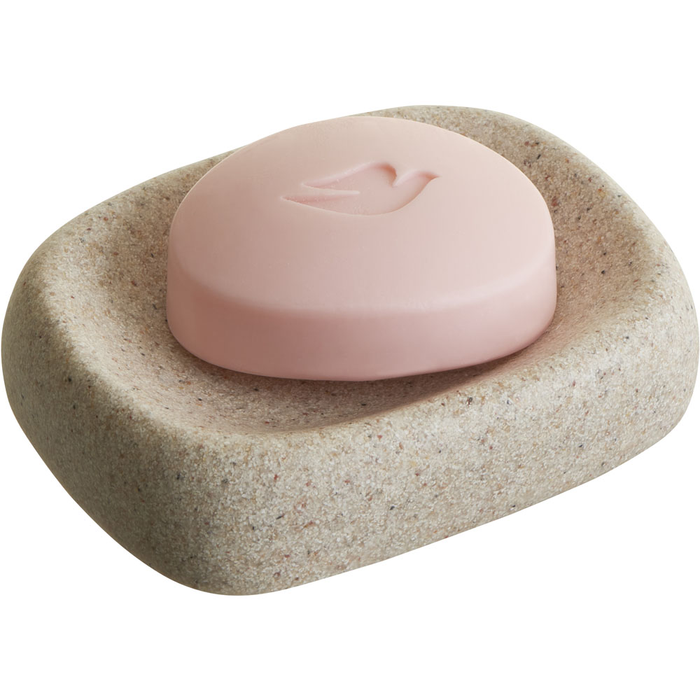 Wilko Sandstone Soap Dish Wilko