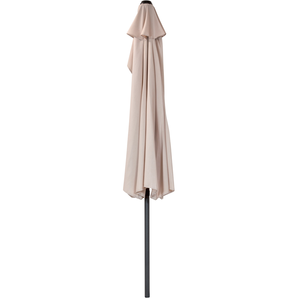Charles Bentley Beige Half Balcony Parasol 2.7m Image 4