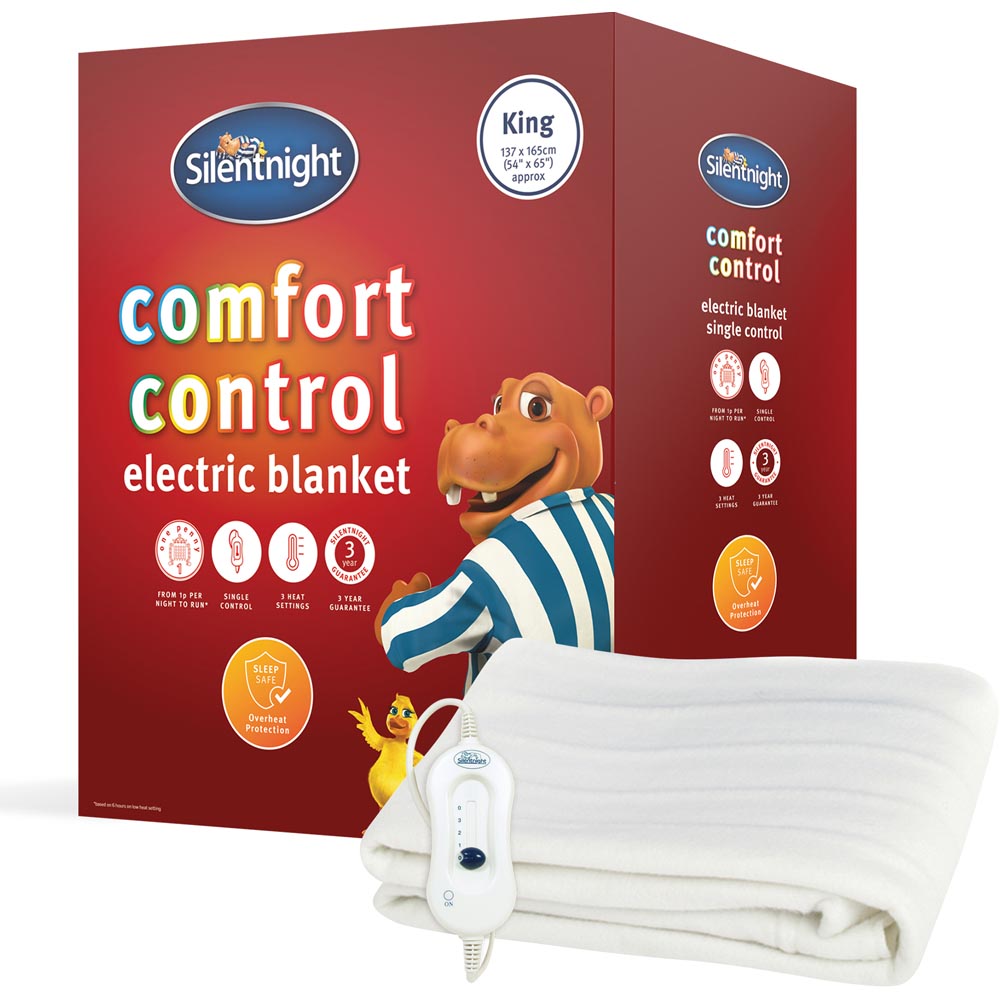 Silentnight King Size Electric Blanket Image 1