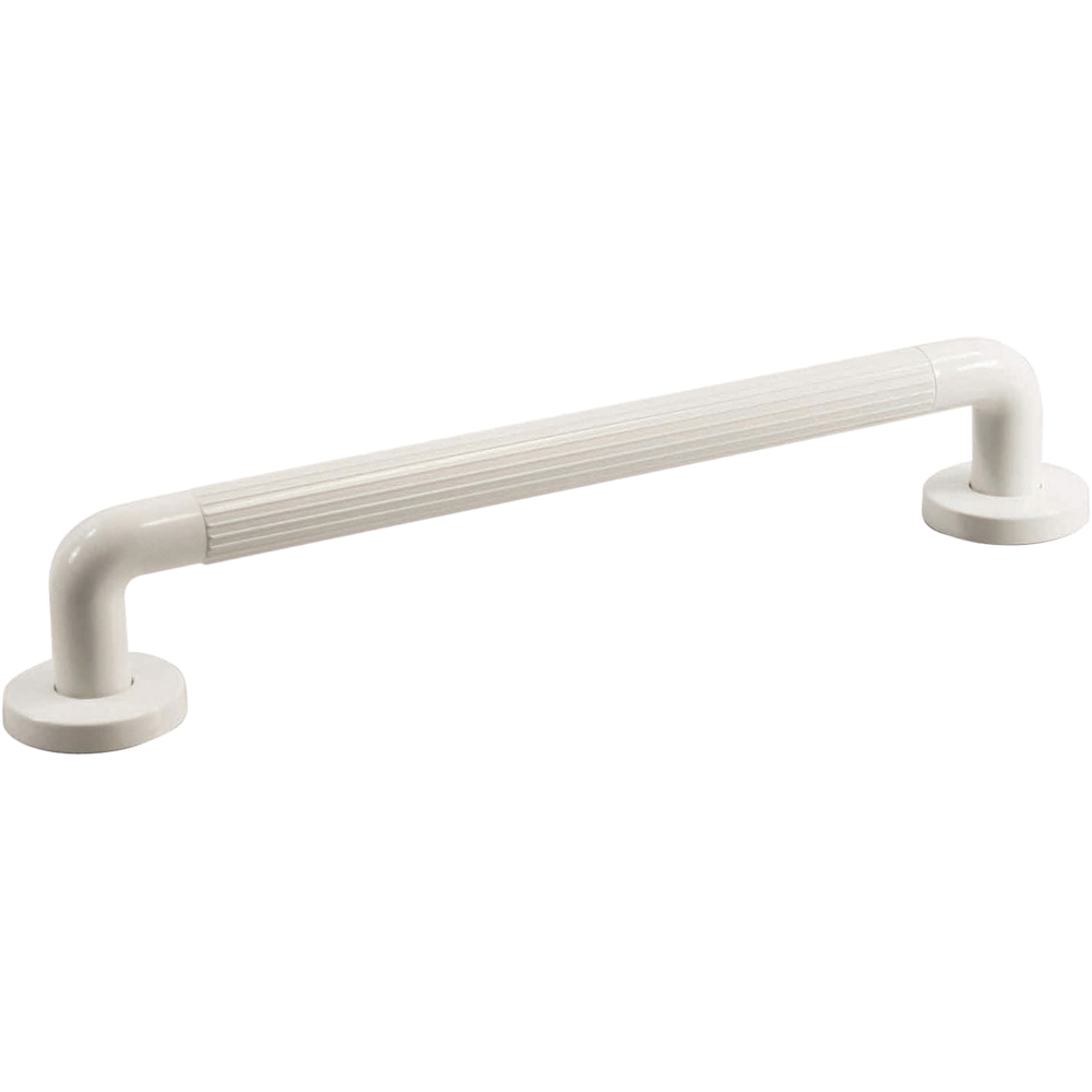 Aidapt President Ribbed UPVC Plastic Grab Bar 24 inch Image