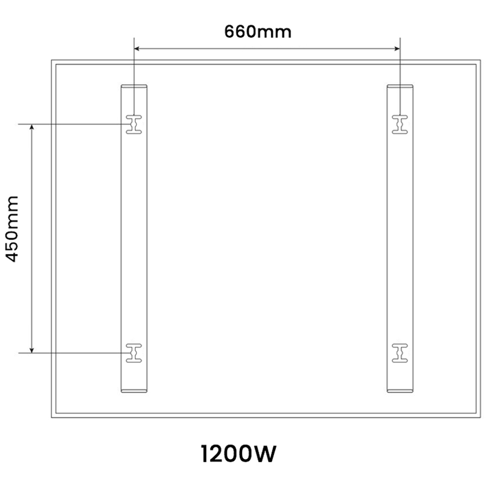Mirrorstone Nexus Milky Way Image Wi-Fi Infrared Heating Panel 1200W 995 x 1195mm Image 9