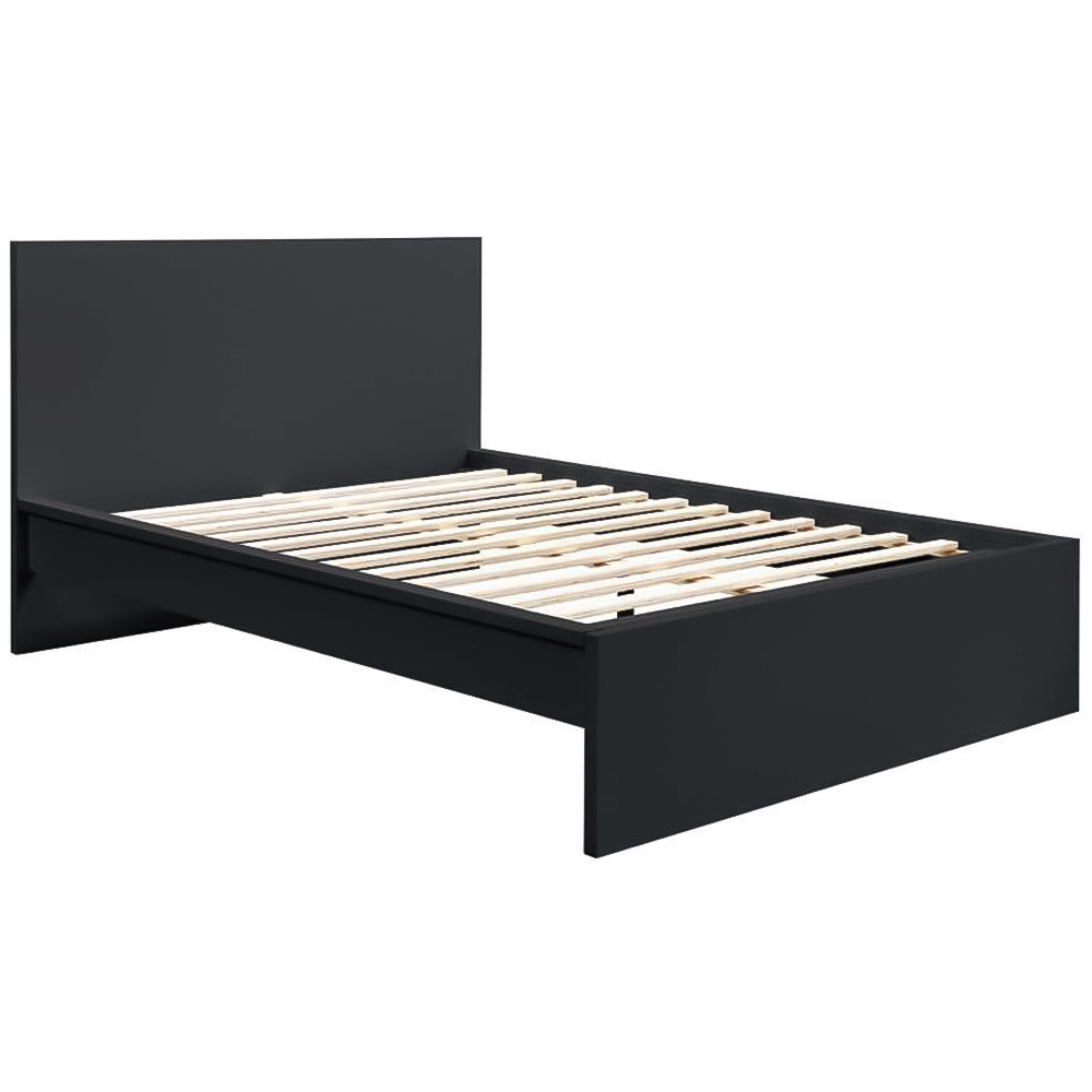 Oslo King Size Black Bed Image 2