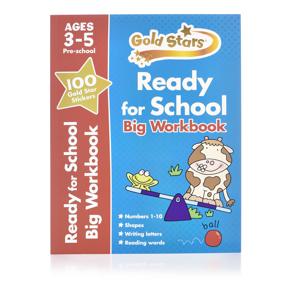 Gold Stars Ready for School Big Workbook Assorted Image 2