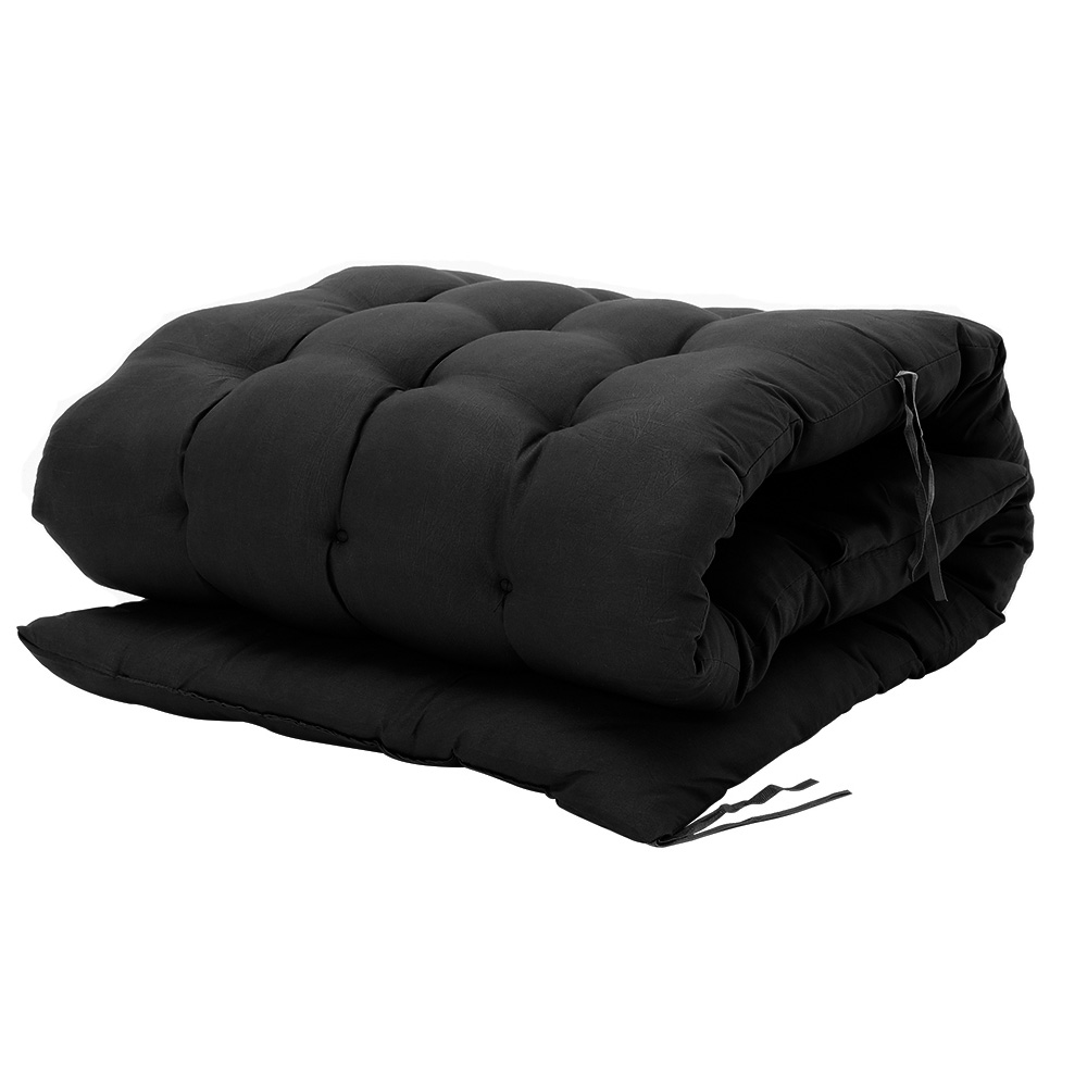 Living and Home Black Sun Lounger Cushion Cover Image 3