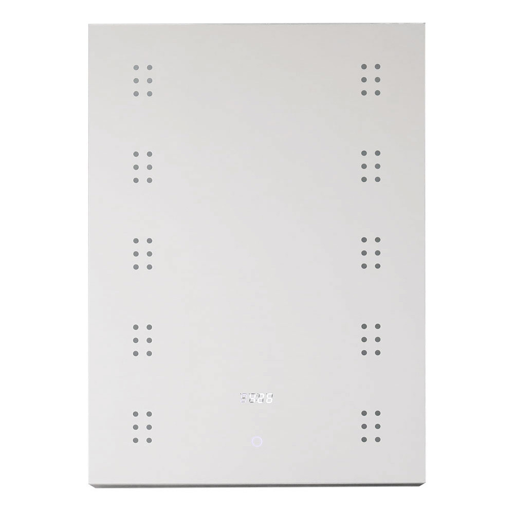 Living and Home White LED Mirror Bathroom Cabinet with Sensor Switch Image 2