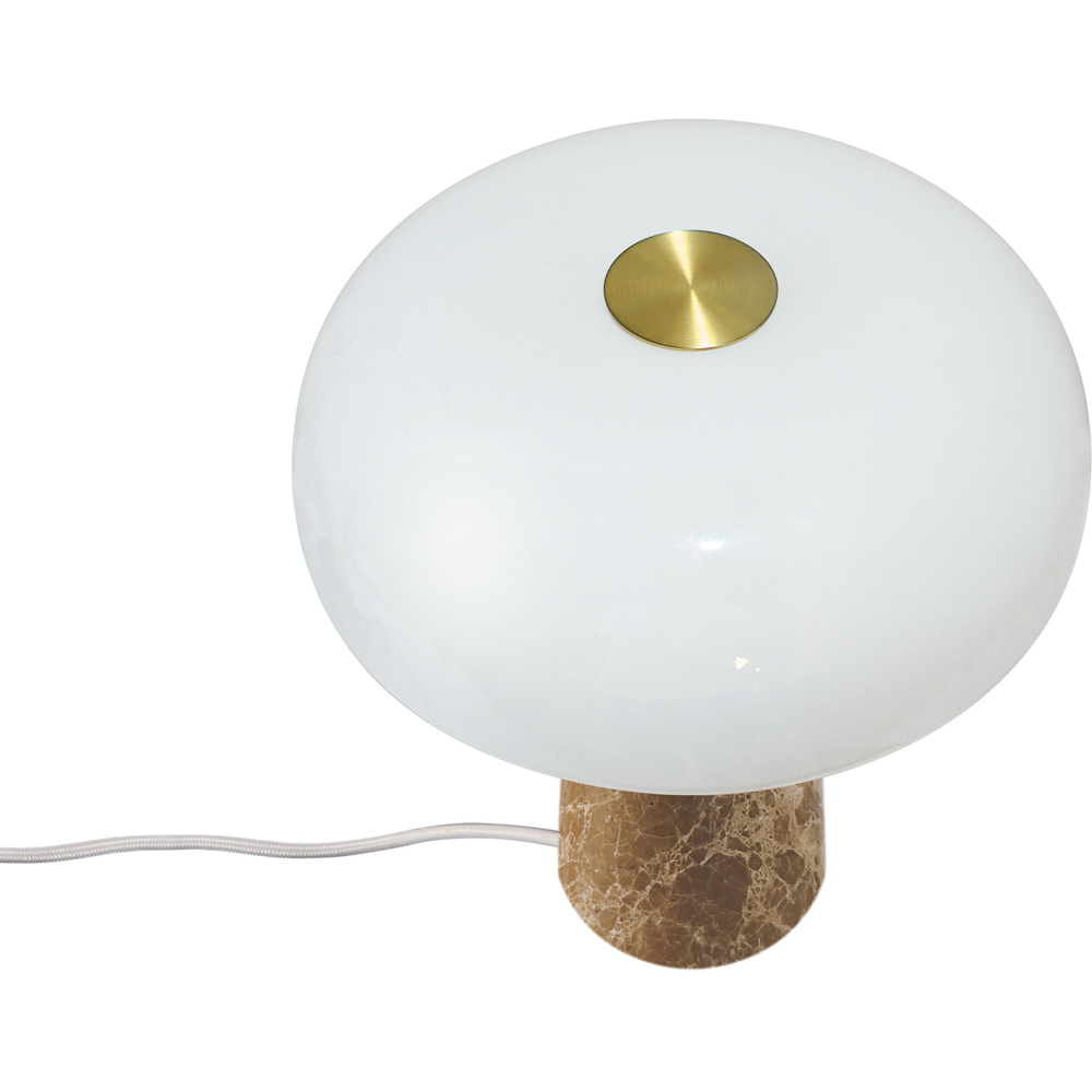 Nordlux Glossy Mini Beige Table Lamp Image 3