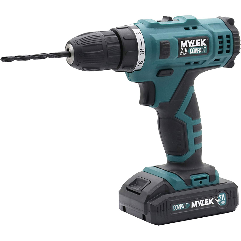 MYLEK 21V Drill Drive Including Battery and 29 Accessories Image 6