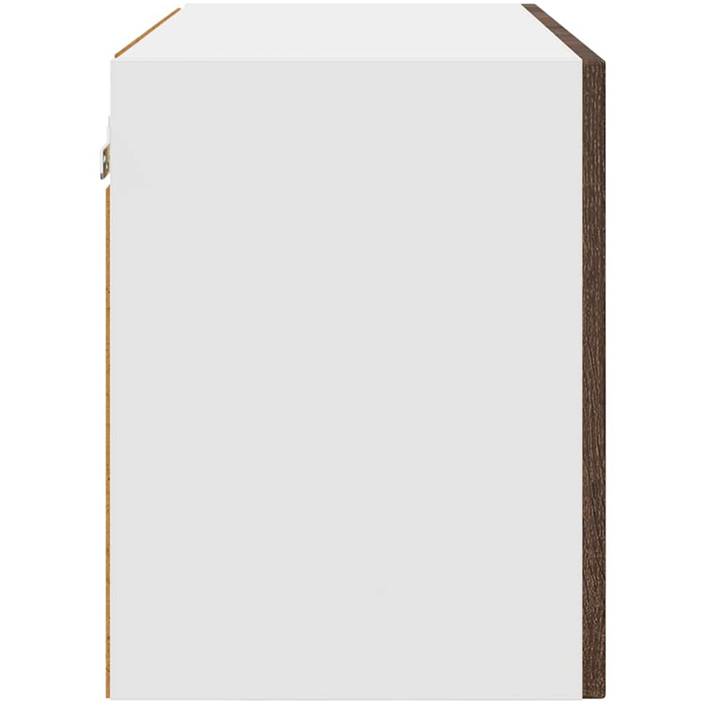 vidaXL Kalmar 2 Door Brown Oak Wall Kitchen Cabinet Image 7
