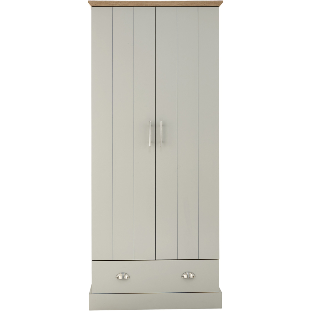 GFW Kendal Grey 3 Piece Bedroom Furniture Set Image 3