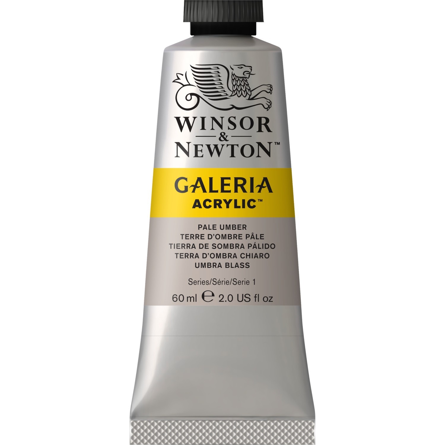 Winsor and Newton 60ml Galeria Acrylic Paint - Pale Umber Image 1