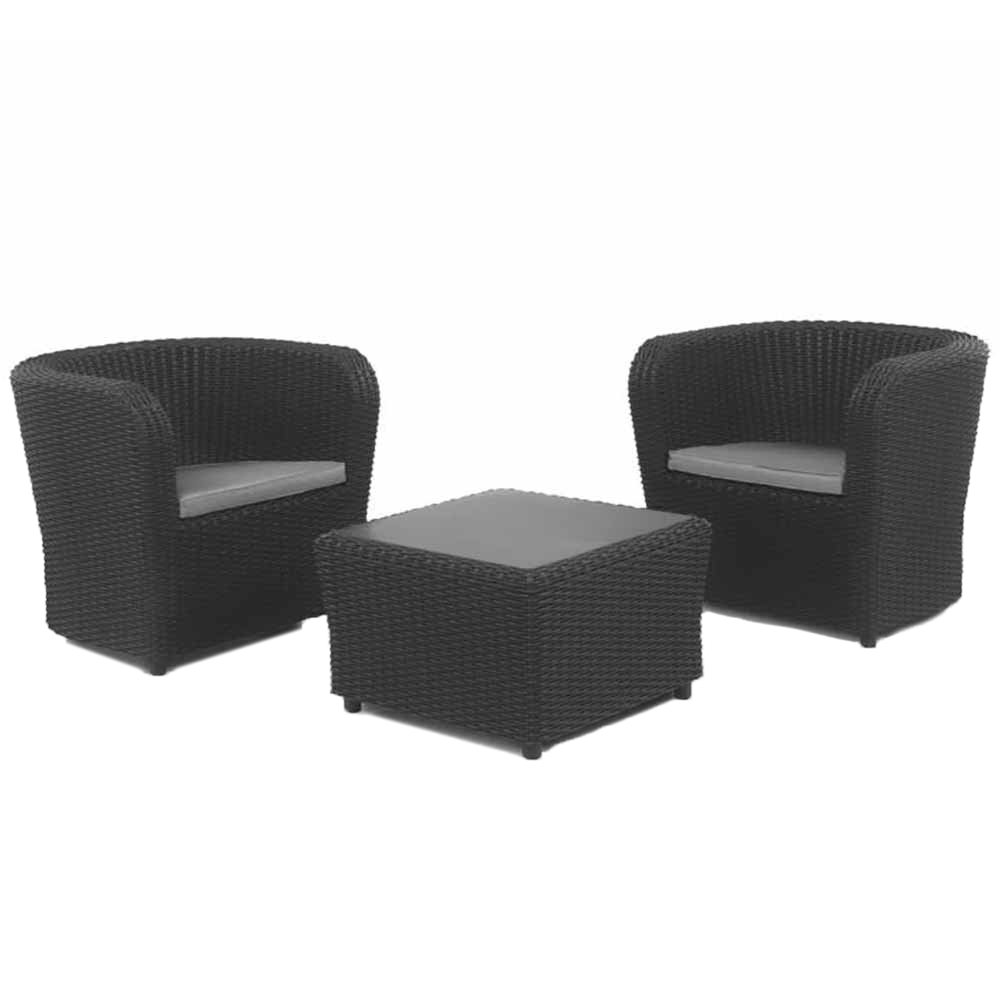 Shaf Nova Tete a Tete 3pc Garden Set  - wilko