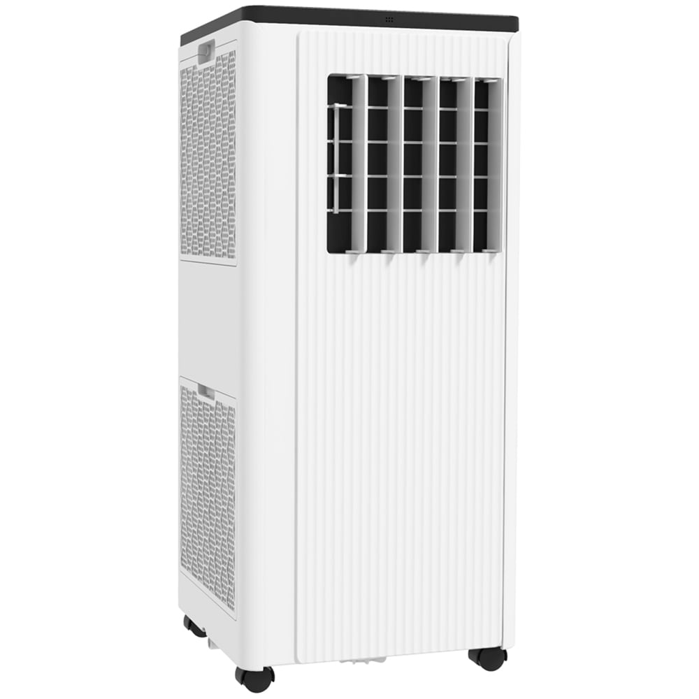 HOMCOM White 7000BTU Portable Air Conditioner with App Control Image 1