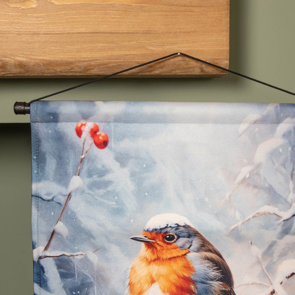 Samuel Alexander Robin Light Up Hanging Banner 60 x 40cm Image 2