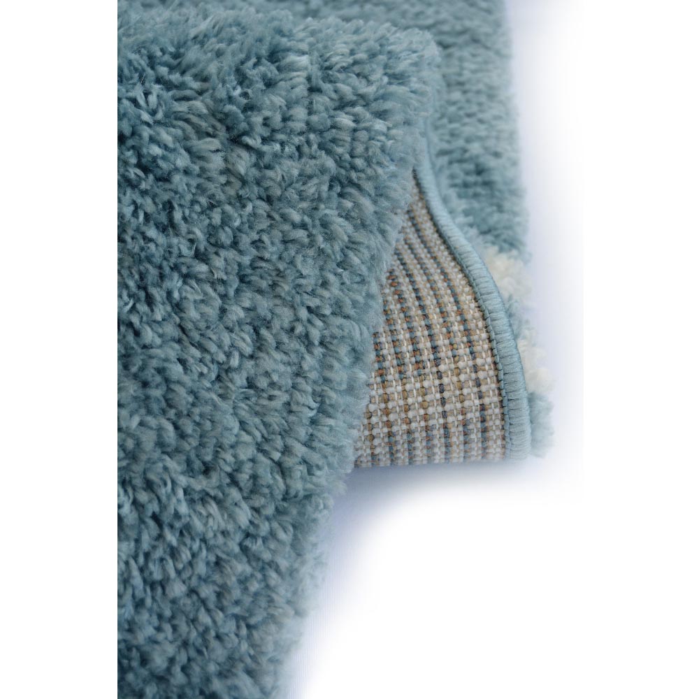 Homemaker Blue and Ivory Bubbles Snug Shaggy Rug 160 x 230cm Image 3