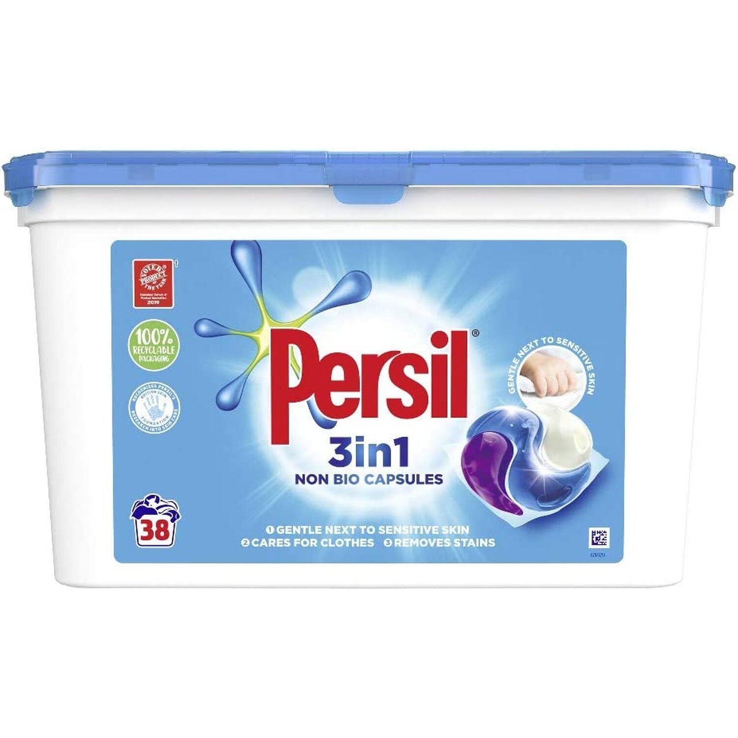 Persil Non Bio Capsules - 38 Image