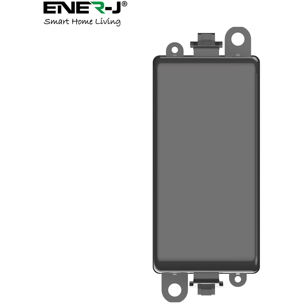 ENER-J Eco Series Satin Chrome Wireless Kinetic Grid Switch | Wilko