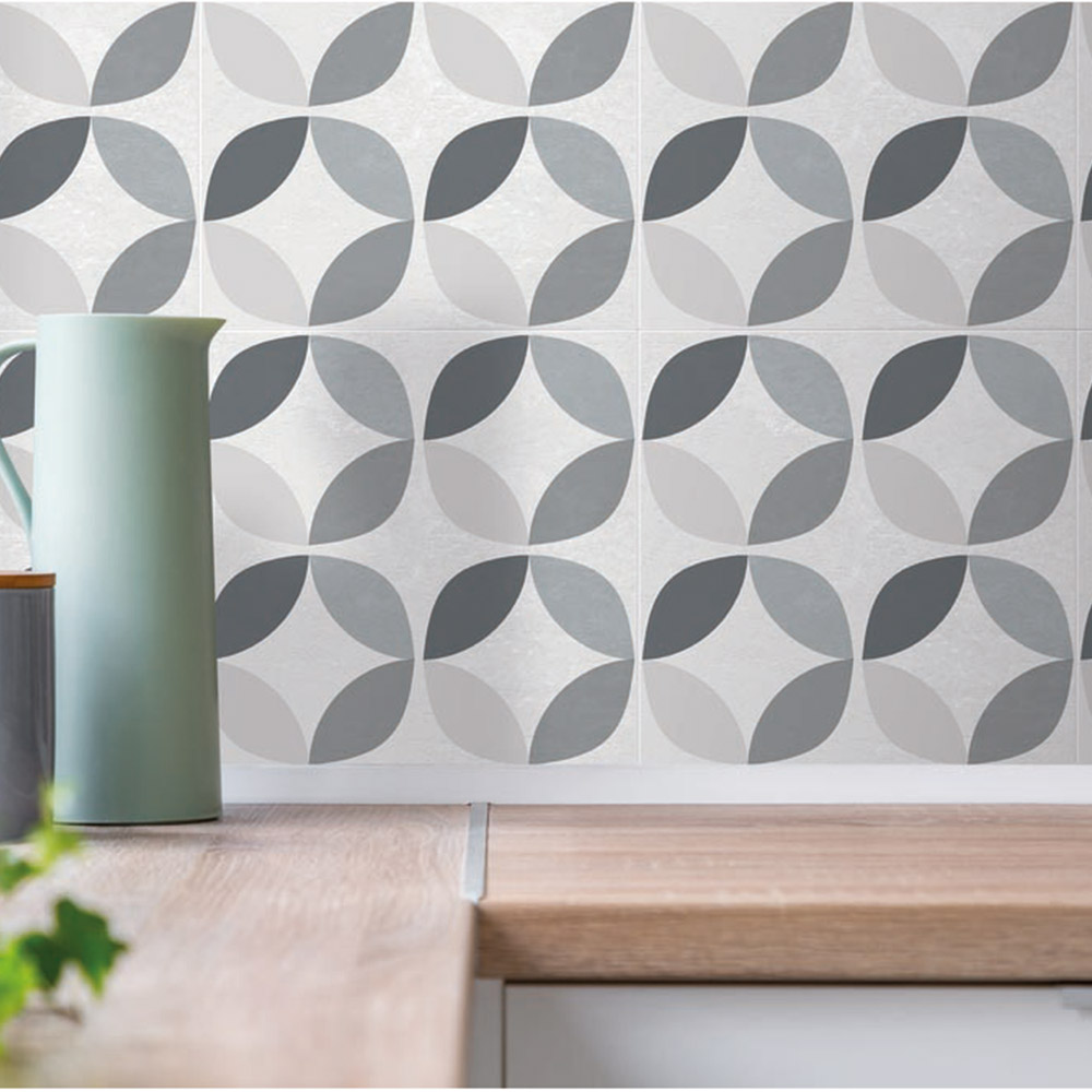 DCFix Geometrix Design Self Adhesive Wall Tiles 6 Pack Wilko