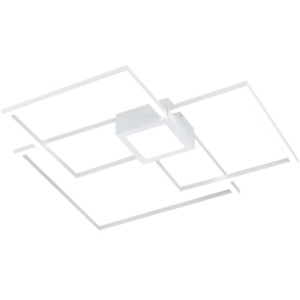 TRIO Hydra White Matt Integrated LED Ceiling Light Image 1