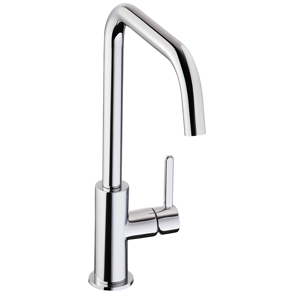 Althia Chrome Single Lever Mono Kitchen Tap Image 1