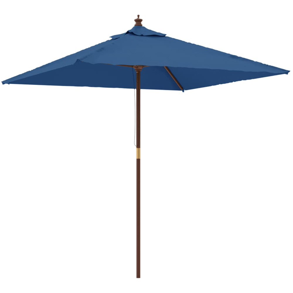 vidaXL Blue Garden Parasol 2.3 x 1.9m Image 1