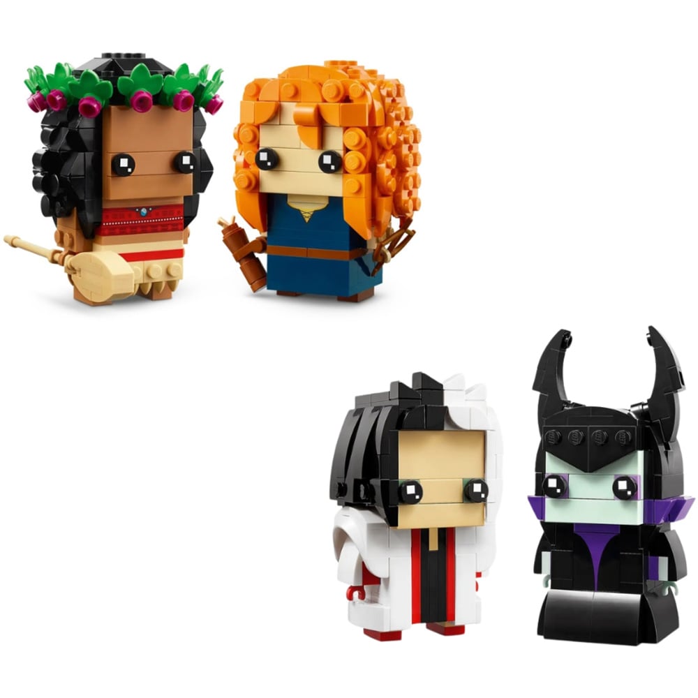 LEGO Brickheadz Disney Princess and Villains 4 Pack Image 2