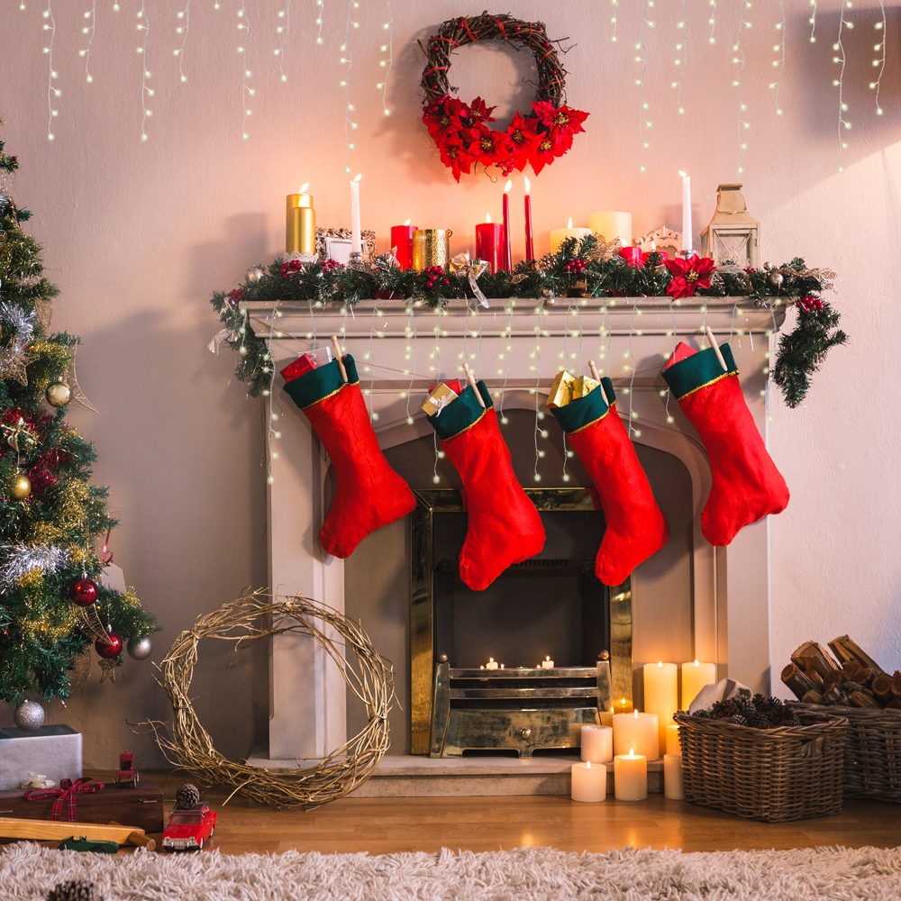 The Christmas Workshop 240 Warm White LED Multi-Function Icicle Chaser Light 5.6m Image 5
