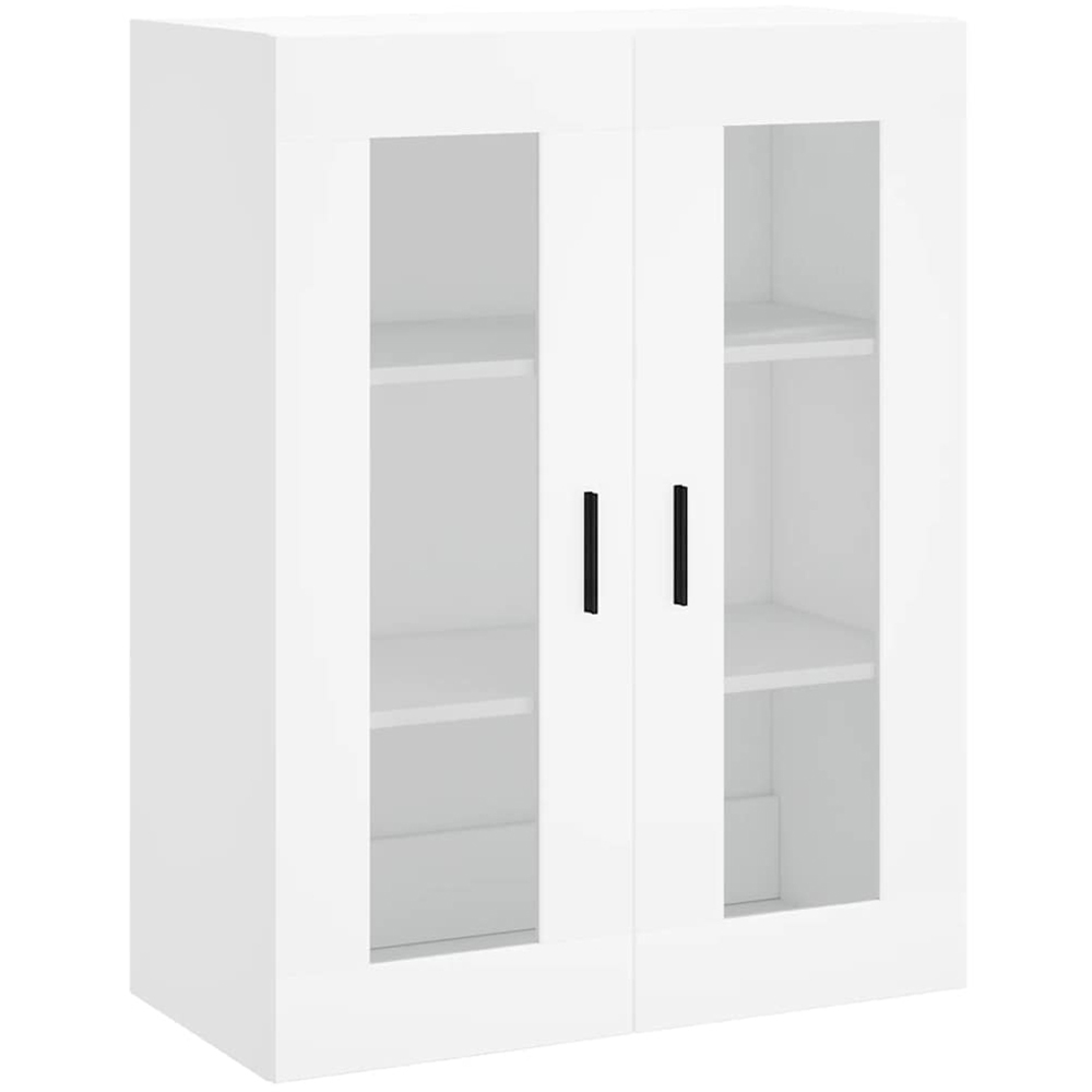 vidaXL 2 Door 3 Drawer 3 Shelf White Highboard Image 5