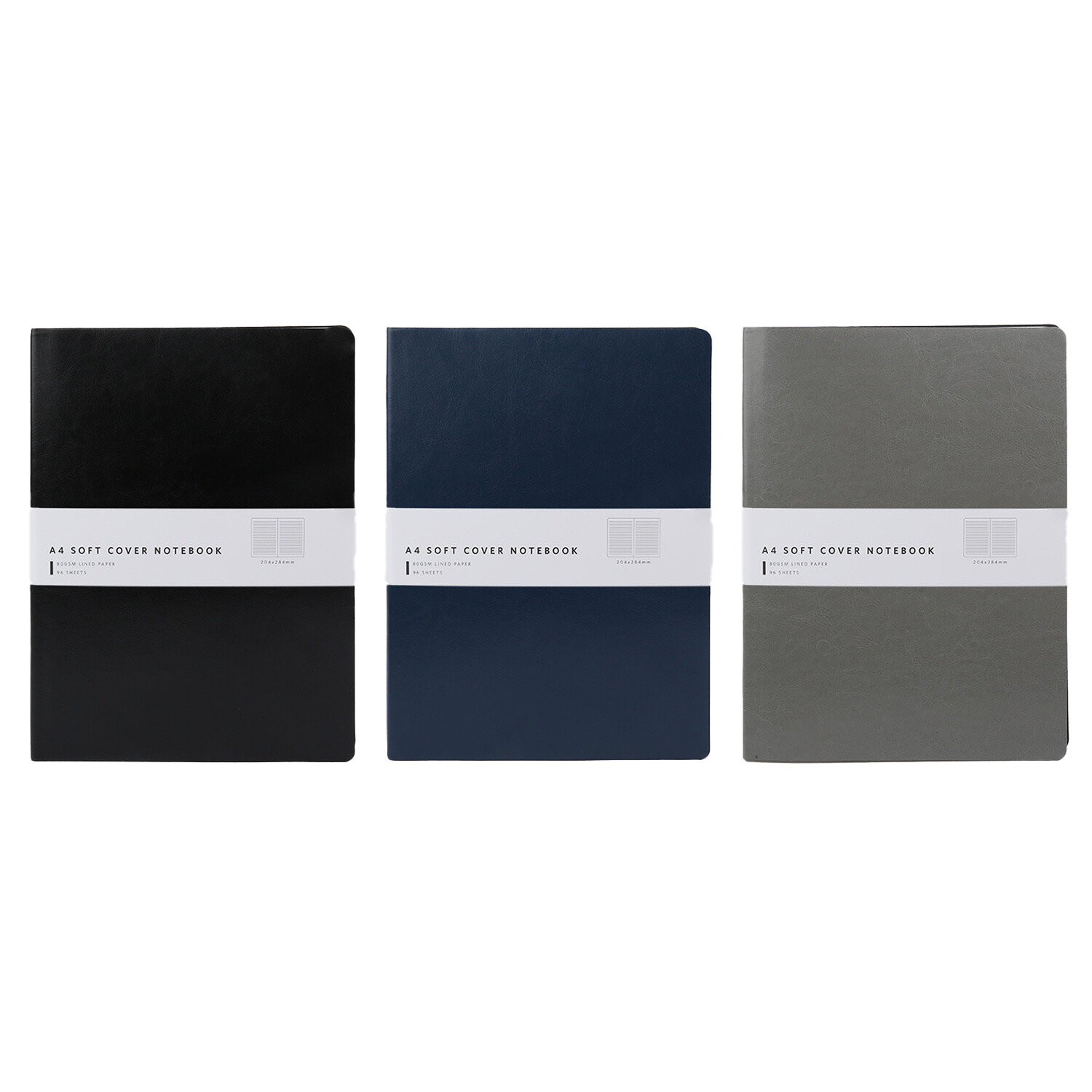 Single A4 Soft Cover Notebook in Assorted styles Image 1