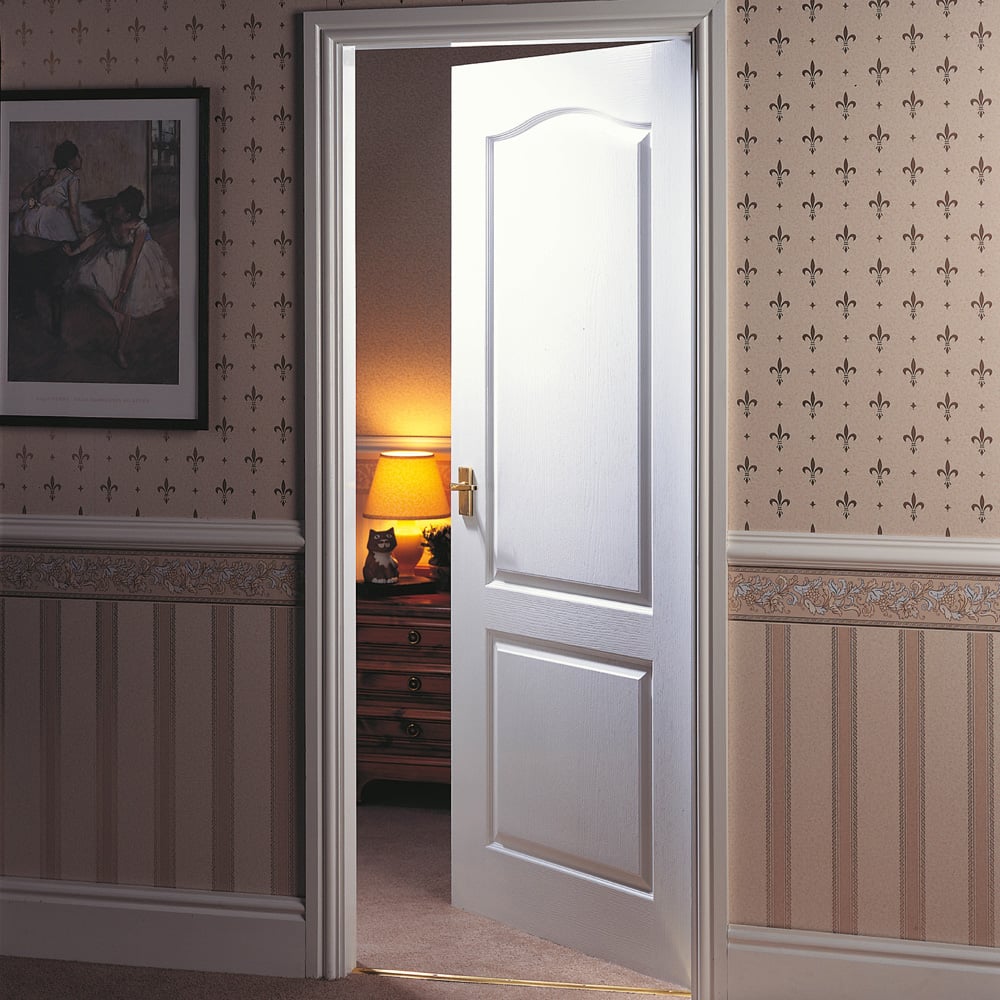 JB Kind Classique White Primed FD30 Internal Door 1981 x 686mm Image 2